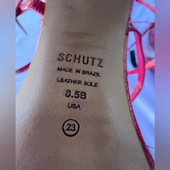 Schutz Pink heels, Size 8.5 - Picture 5 of 5